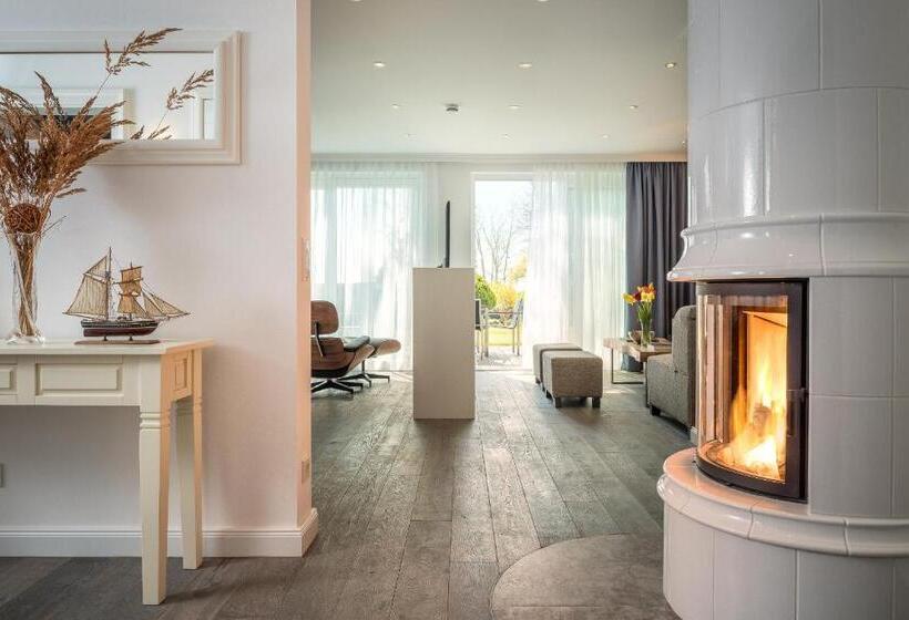 Villa Lotsenhäuser Rügen   Luxus Ferienhaus   3 Schlafzimmer   Sauna   Dachterrasse Mit Boddenblick