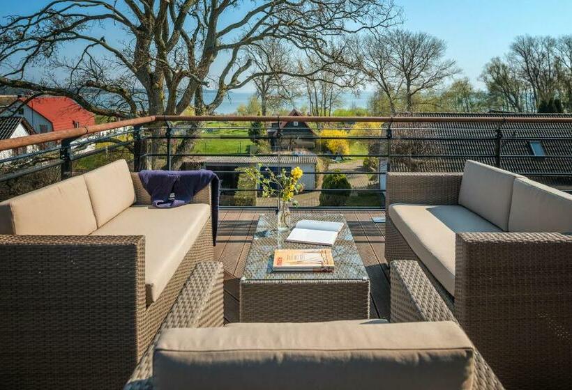 Villa Lotsenhäuser Rügen   Luxus Ferienhaus   3 Schlafzimmer   Sauna   Dachterrasse Mit Boddenblick