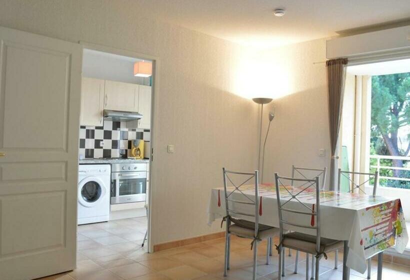 Appartement 2 Pièces Avec Terrasse, Parking, Piscine, Près De La Plage   4 Couchages à Golfe Juan