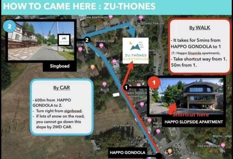 Bed and Breakfast Guest House Zu Thones Hakuba