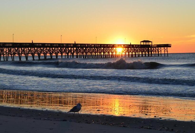 אתר נופש Stunning Ocean Front 2bedroom In Heart Of Myrtle Beach New 50 Smart Tv