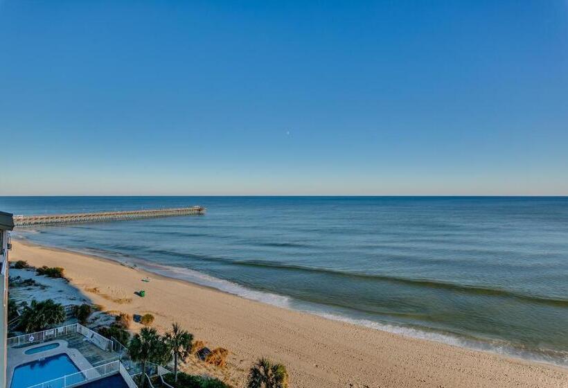 אתר נופש Stunning Ocean Front 2bedroom In Heart Of Myrtle Beach New 50 Smart Tv