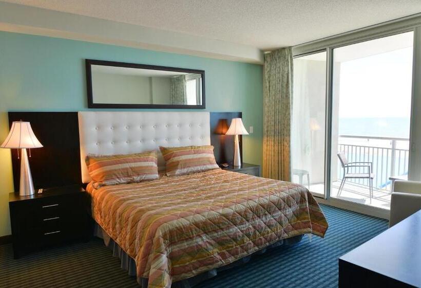 אתר נופש Stunning Ocean Front 2bedroom In Heart Of Myrtle Beach New 50 Smart Tv