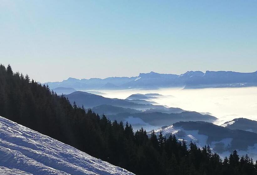 민박 Eco Logis Mad In Belledonne