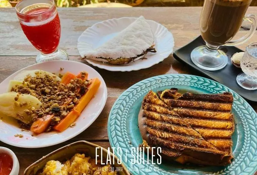ペンション Novidade Flats Comfort Na Vila De São Jorge   Chapada Dos Veadeiros