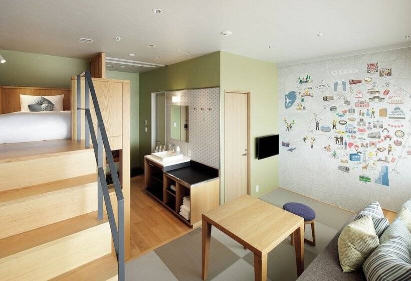 בית מלון כפרי Omo7 Osaka By Hoshino Resorts