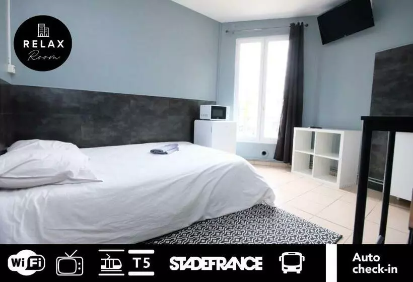 Aamiaismajoitus (B&B) 03  Chambre Avec Lit Double Proche Paris Et Transports Wifi