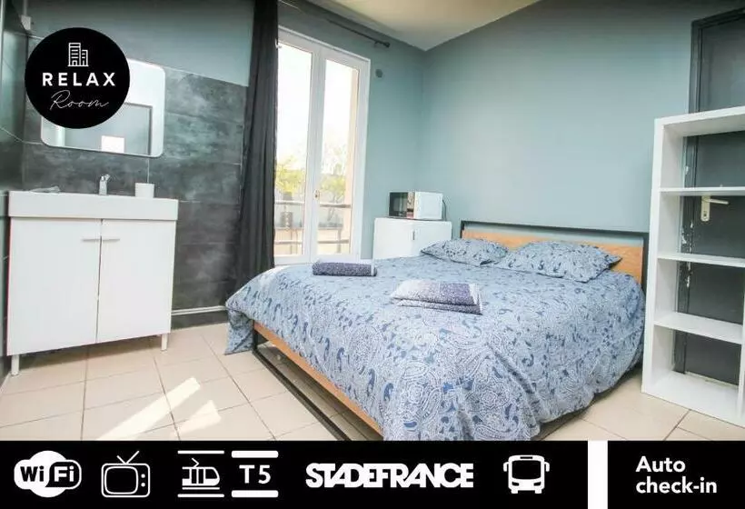 Aamiaismajoitus (B&B) 03  Chambre Avec Lit Double Proche Paris Et Transports Wifi