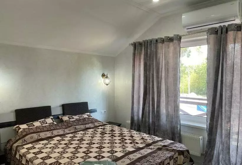 پانسیون Villa Aeroport розовый дом