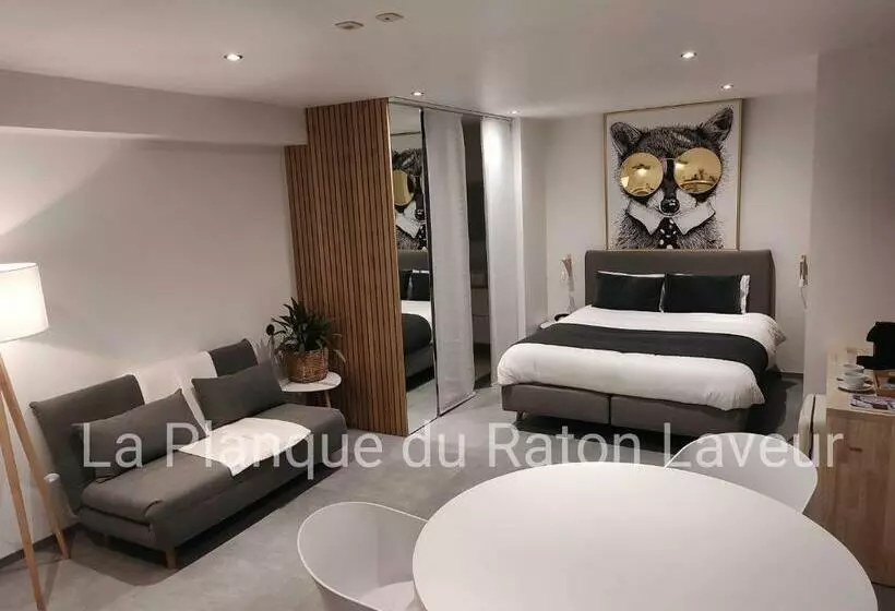 Aamiaismajoitus (B&B) La Planque Du Raton Laveur