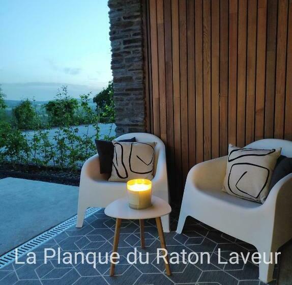 צימר La Planque Du Raton Laveur