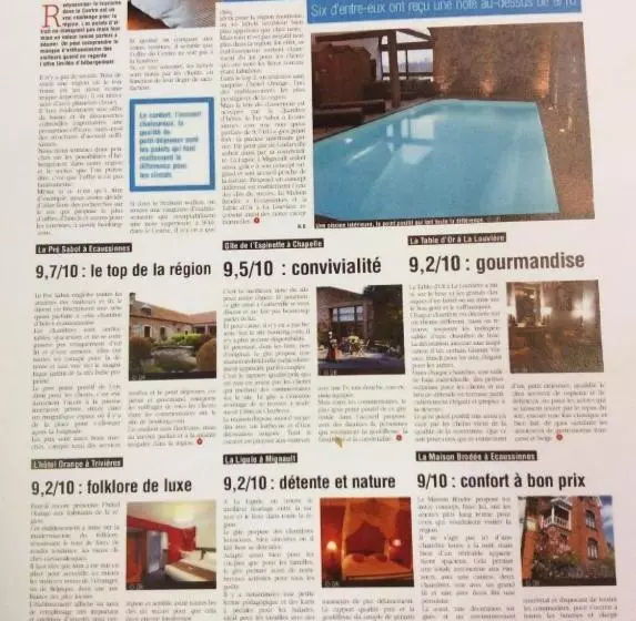 Aamiaismajoitus (B&B) Le Pre Sabot