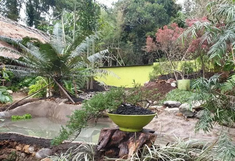 ベッドアンドブレックファースト Maka Kalinaw 6 Wabi Sabi Room, Forest And Garden View