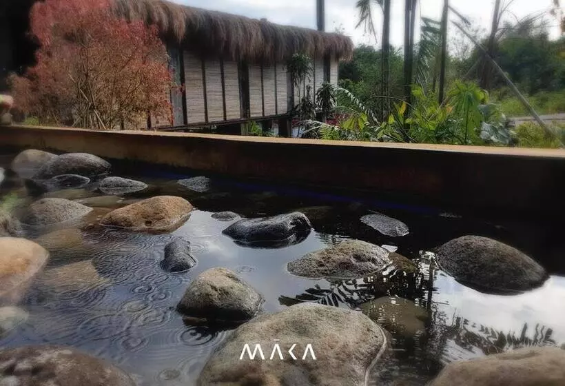 ベッドアンドブレックファースト Maka Kalinaw 6 Wabi Sabi Room, Forest And Garden View