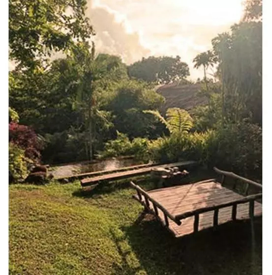 ベッドアンドブレックファースト Maka Kalinaw 6 Wabi Sabi Room, Forest And Garden View