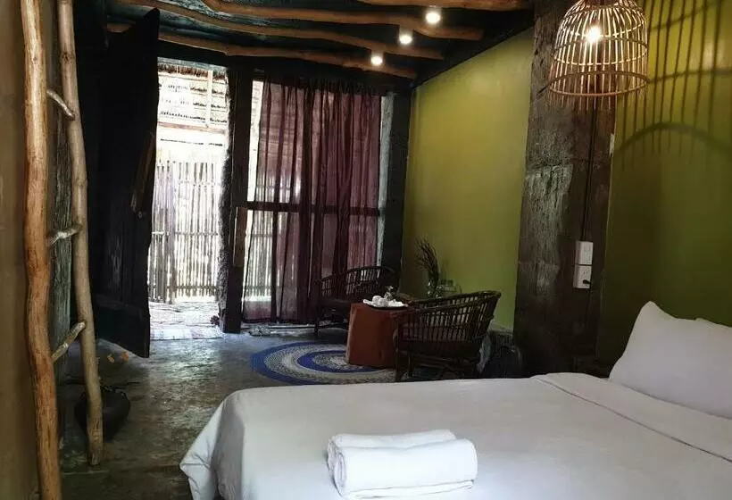 ベッドアンドブレックファースト Maka Kalinaw 6 Wabi Sabi Room, Forest And Garden View