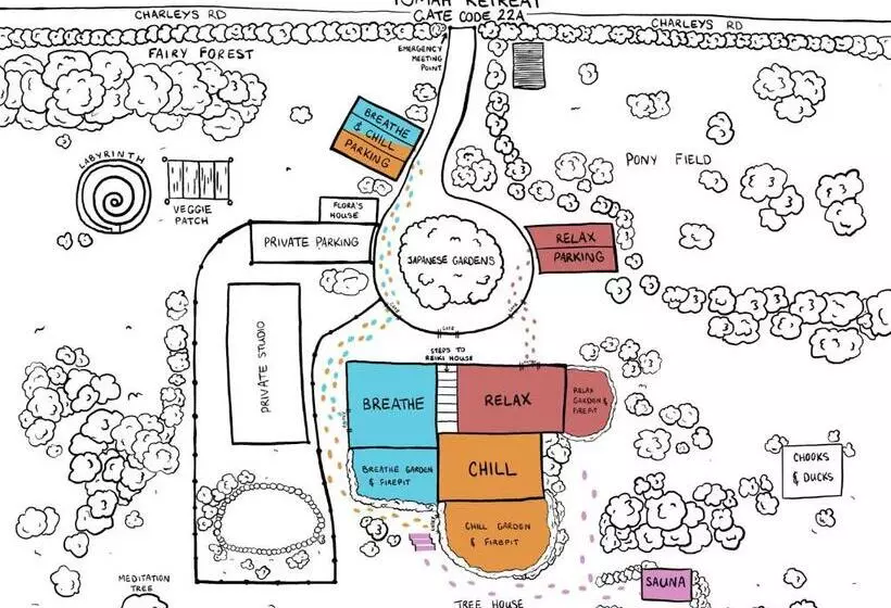 ベッドアンドブレックファースト Tomah Retreat   Studio Relax With Fireplace