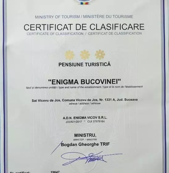 Majatalo Enigma Bucovinei