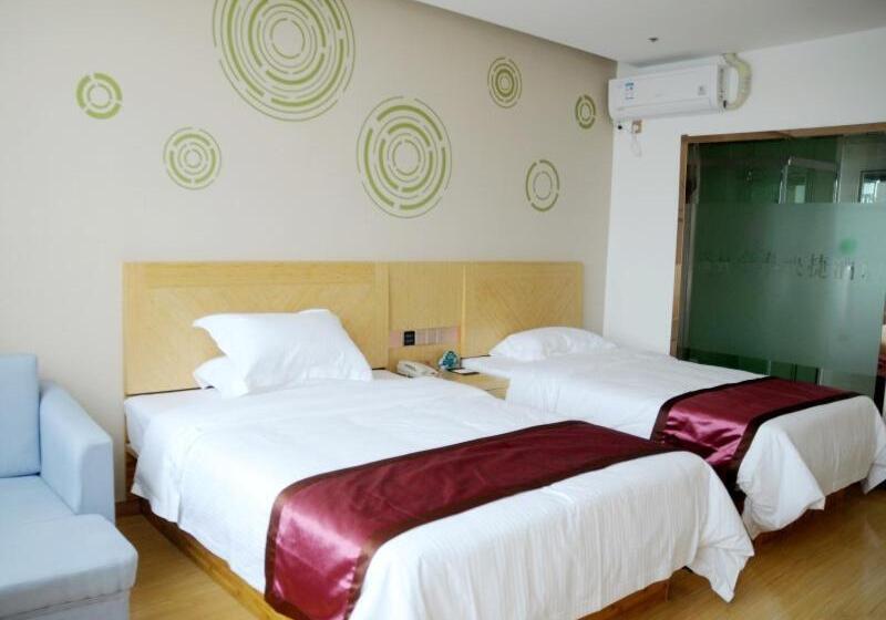 호텔 Greentree Inn Jiangsu Wuxi Yixi Heqiao Town Ezhou East Road Express