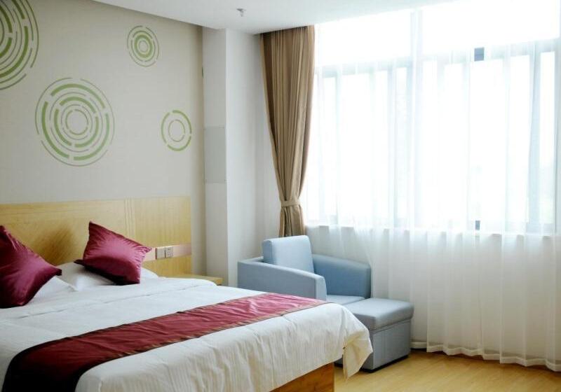 호텔 Greentree Inn Jiangsu Wuxi Yixi Heqiao Town Ezhou East Road Express