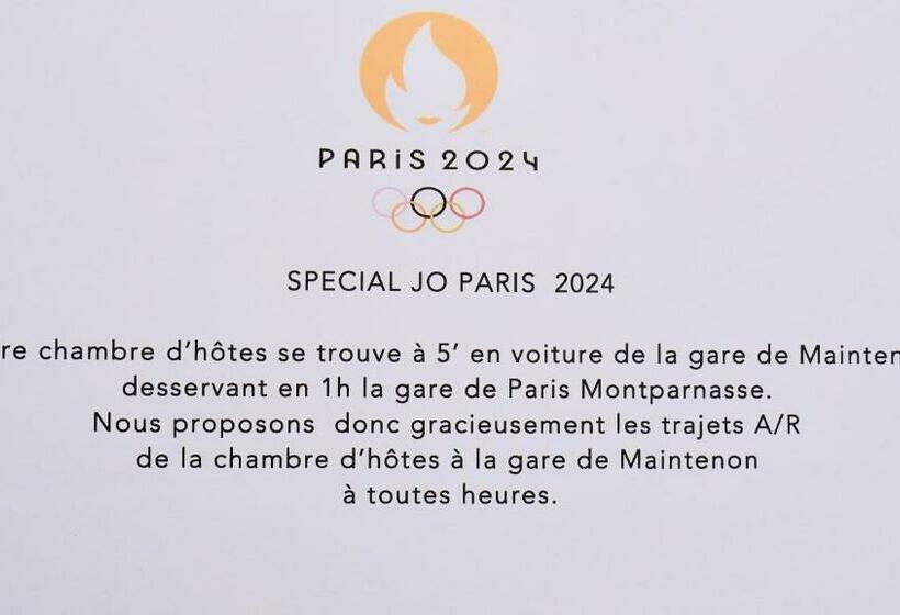 住宿加早餐 Maintenon Saint Martin De Nigelles, Maison D Hôtes Marguerite