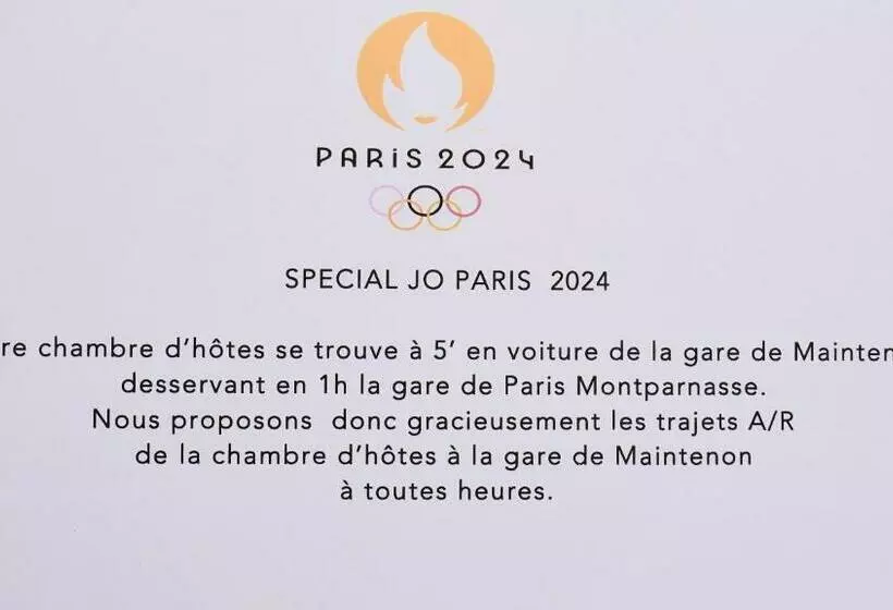 ベッドアンドブレックファースト Maintenon Saint Martin De Nigelles, Maison D Hôtes Marguerite