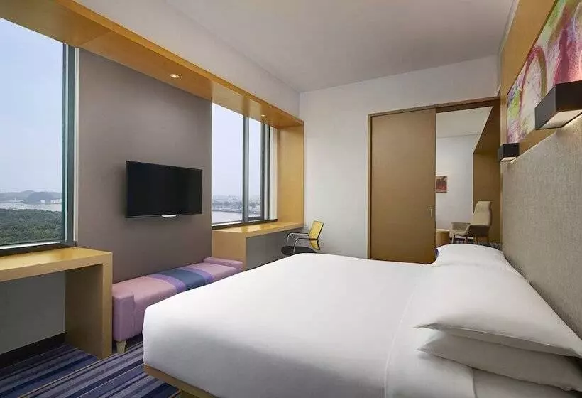 호텔 Aloft Guangzhou University Park