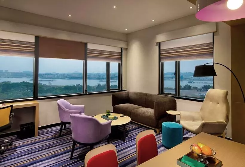 호텔 Aloft Guangzhou University Park