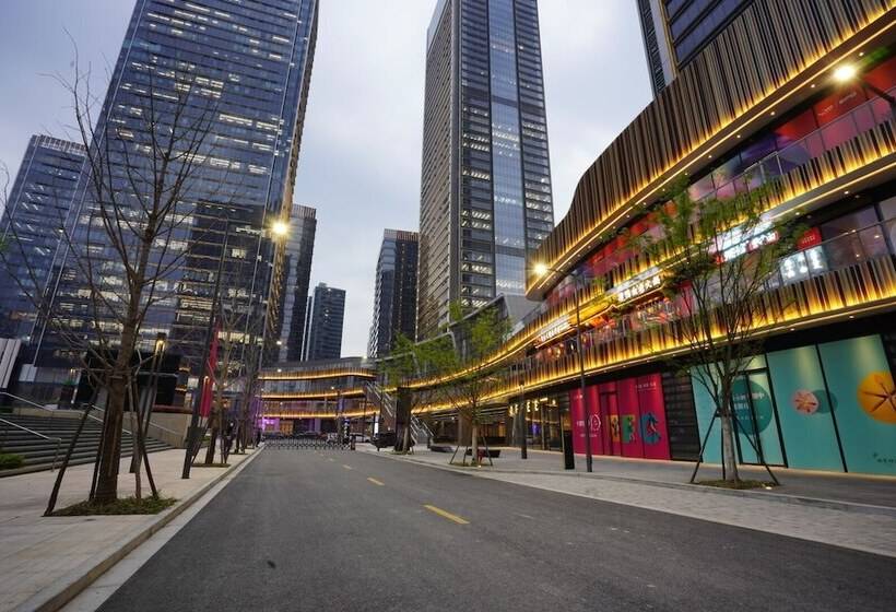 בית מלון כפרי Hangzhou Efc Wonderland Apartment   Hangzhou Alibaba T7 Branch