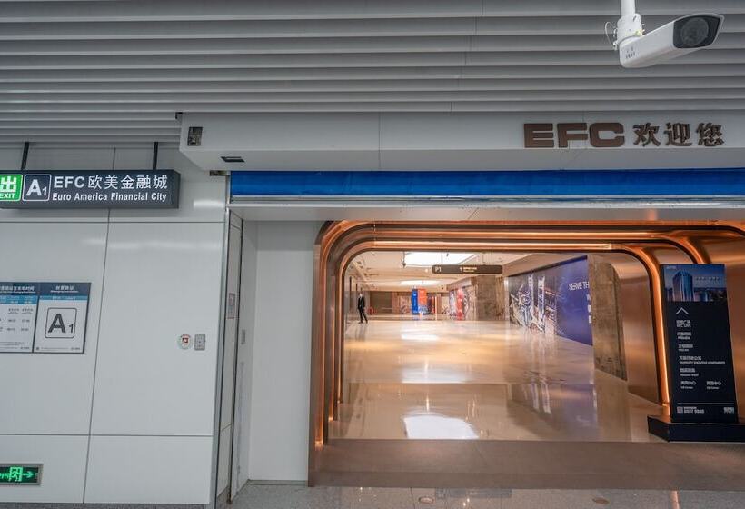 בית מלון כפרי Hangzhou Efc Wonderland Apartment   Hangzhou Alibaba T7 Branch