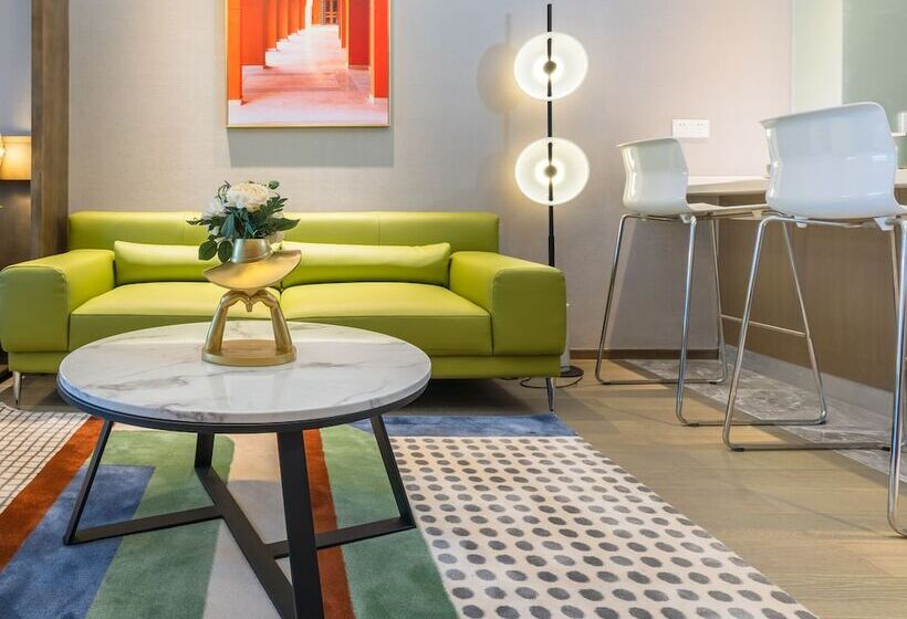 בית מלון כפרי Hangzhou Efc Wonderland Apartment   Hangzhou Alibaba T7 Branch