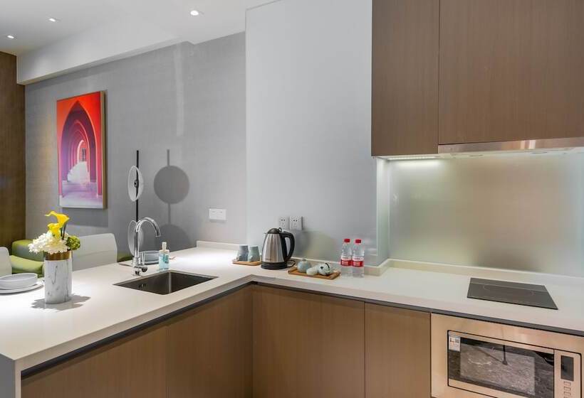 בית מלון כפרי Hangzhou Efc Wonderland Apartment   Hangzhou Alibaba T7 Branch