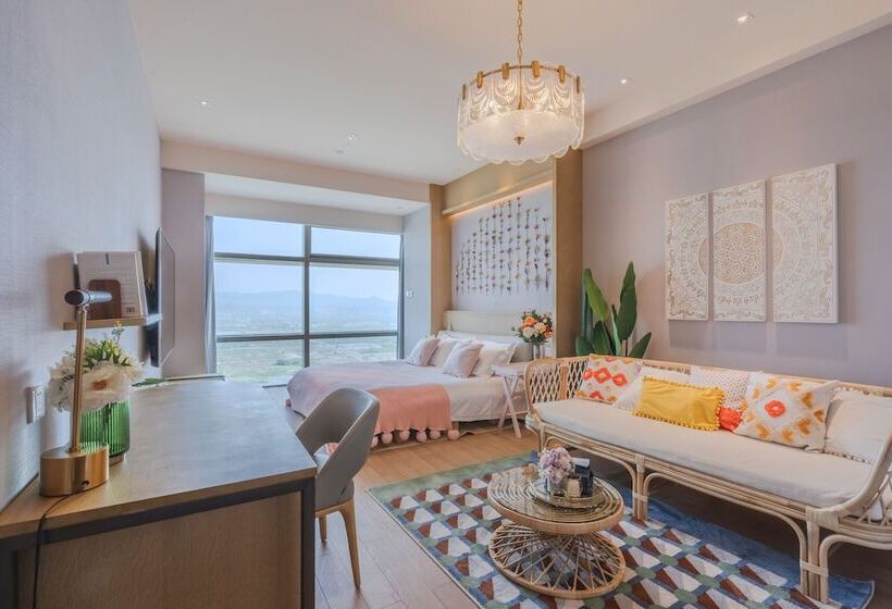 בית מלון כפרי Hangzhou Efc Wonderland Apartment   Hangzhou Alibaba T7 Branch