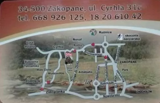 پانسیون Pokoje Gościnne Anna Bobak