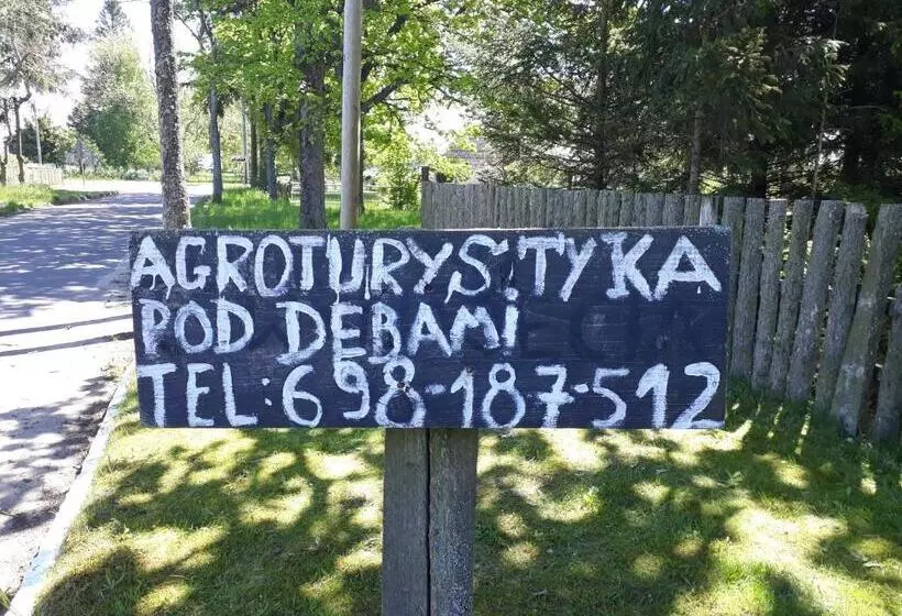 ホテル Agroturystyka Pod Dębami W Klukach