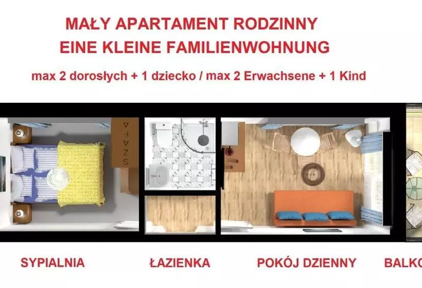 تختخواب و صبحانه Florian   Tuż Przy Plaży