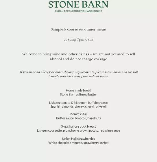 ペンション Stone Barn