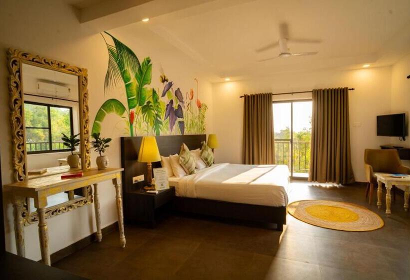 호텔 Locomo Boutique, Morjim Stay Work Eat