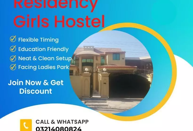 Residency Girls Hostel   For Females Only