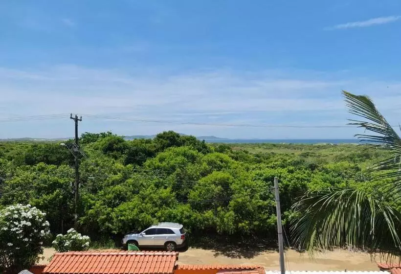 Retkeilymaja Pousada Paraíso Das Conchas Na Praia Do Peró Cabo Frio Rj