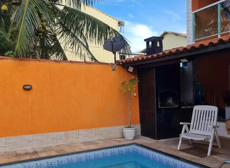 Retkeilymaja Pousada Paraíso Das Conchas Na Praia Do Peró Cabo Frio Rj