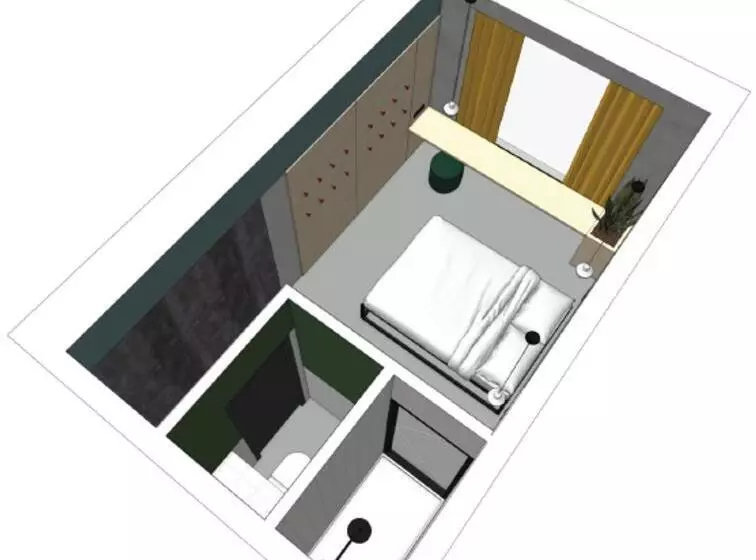 ホテル Moloko Just A Room Sleep&shower Digital Key By Sms