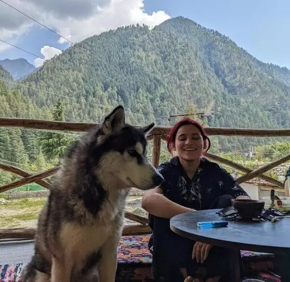 Retkeilymaja Damnbro Cafe & Stay Kasol