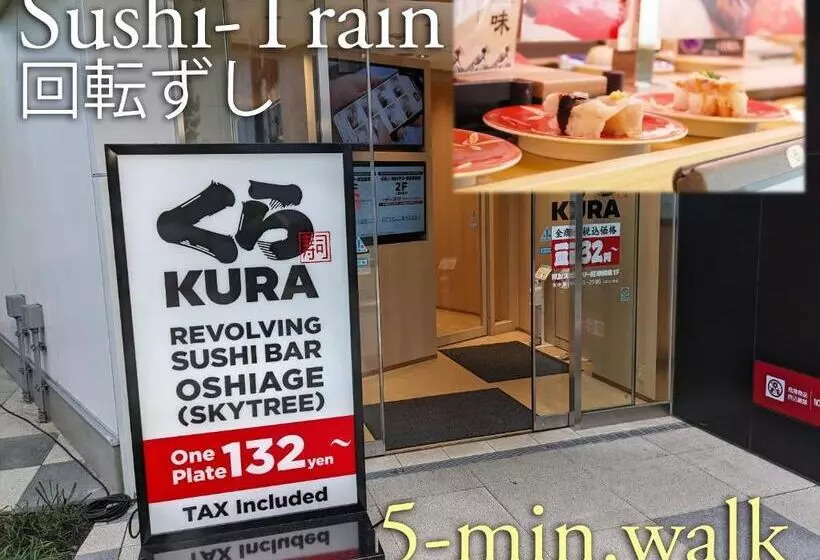 ペンション 波奈 浅草 Hana Asakusa ーskytree前駅まで徒歩5分ー