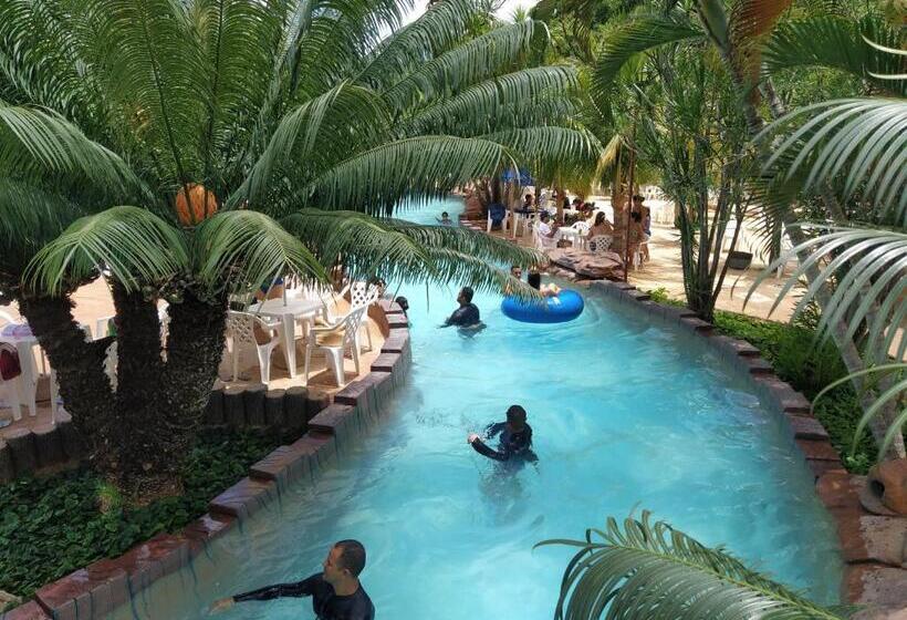 בית מלון כפרי Spazzio Diroma Acqua E Splash Caldas Novas, Gratis Park