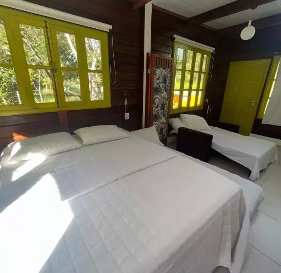 ペンション Chalés Mata Da Praia Corumbau