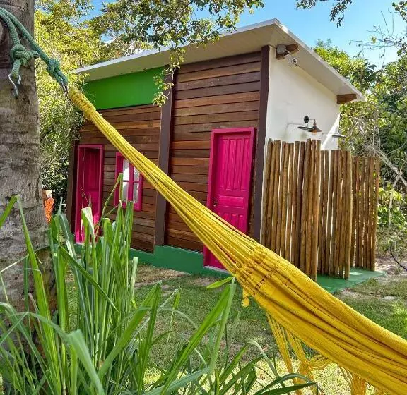 ペンション Chalés Mata Da Praia Corumbau