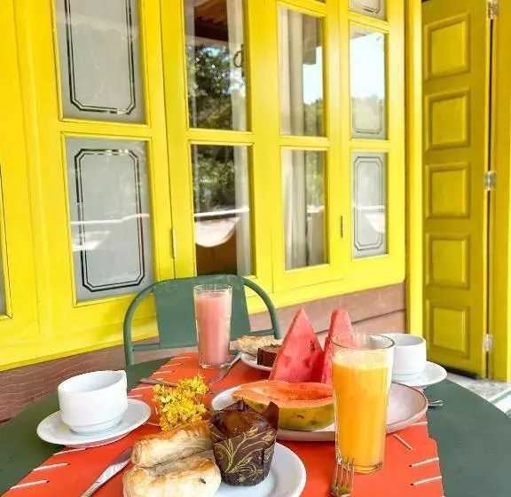 ペンション Chalés Mata Da Praia Corumbau