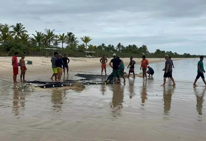 ペンション Chalés Mata Da Praia Corumbau