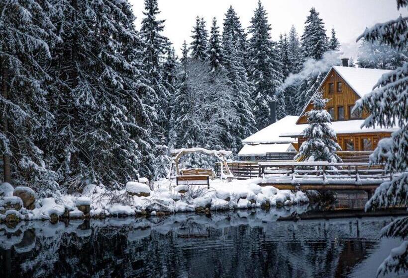 ホテル Rezort Pri Jazere Podbanské